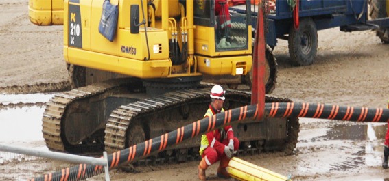 Men Laying Pipe| Health and Safety | North Wales