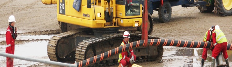 Men Laying Pipe| Health and Safety | North Wales